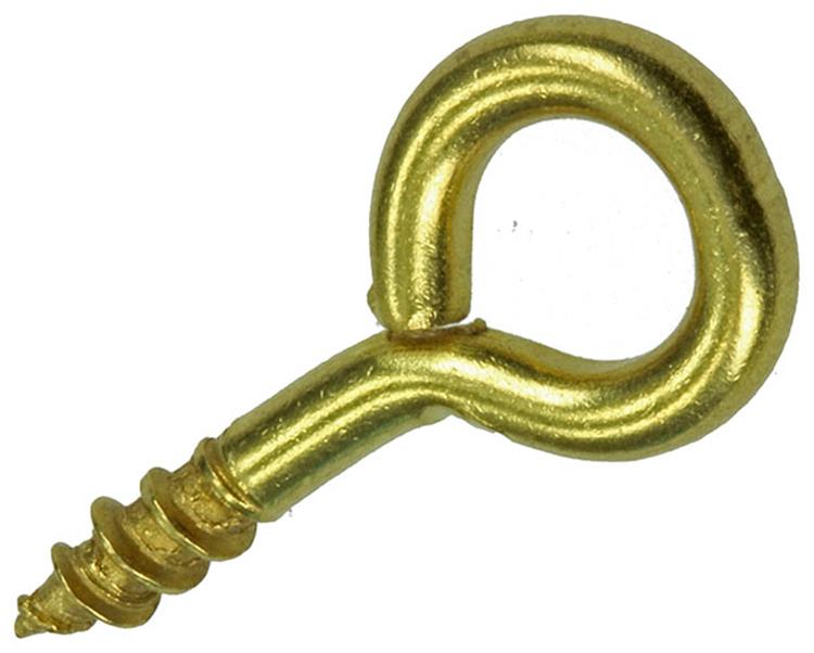 Mack 1019693 - Schrauböse Messing 4 Stück 3,0 x 16 mm | 10 Stück