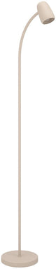 Eglo Carlo Stehleuchte – E14 – 170 cm – Sandfarbe Beige Creme – neigbar