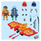 Playmobil | Helden | Held Drohne vs. böser Ninja | Spielzeug ab 5 Jahren | Geschenk für Kinder | mit Drohnen-Spielfiguren für abenteuerliche Rollenspiele | 71833 - afbeelding 4
