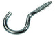 Mack 1017804 - Schraubhaken verzinkter Stahl 3 Stück 6,0 x 60 mm | 5 Stück