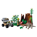 Playmobil | Dinosaurier | Dinosaurier-Versteck | Dino-Entdecker mit Quad, Baby-T-Rex und Baby-Brachiosaurus | Kinderspielzeug für Kinder ab 4 Jahren | 72069 - afbeelding 2
