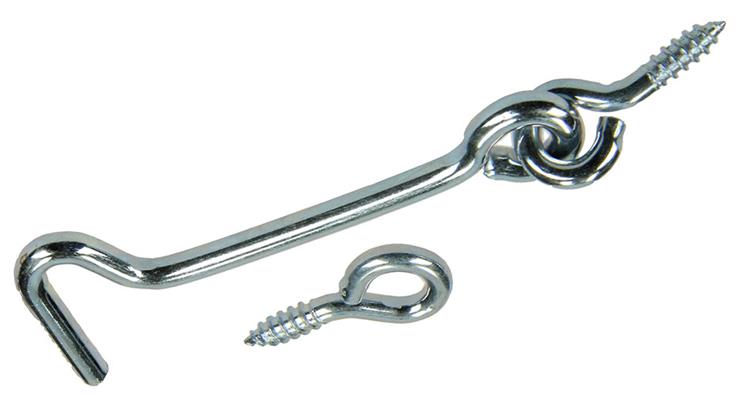 Mack 1017848 – Windhaken aus verzinktem Stahl, 2 Stück, 4,0 x 60 mm | 10 Stück