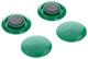 Mack 1017870 - Tafelmagnet Kunststoff grün 4 Stück 30 mm | 10 Stück