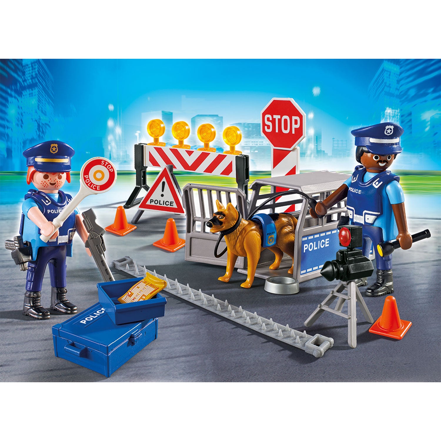 Playmobil City Action Police Road Barriere 6924