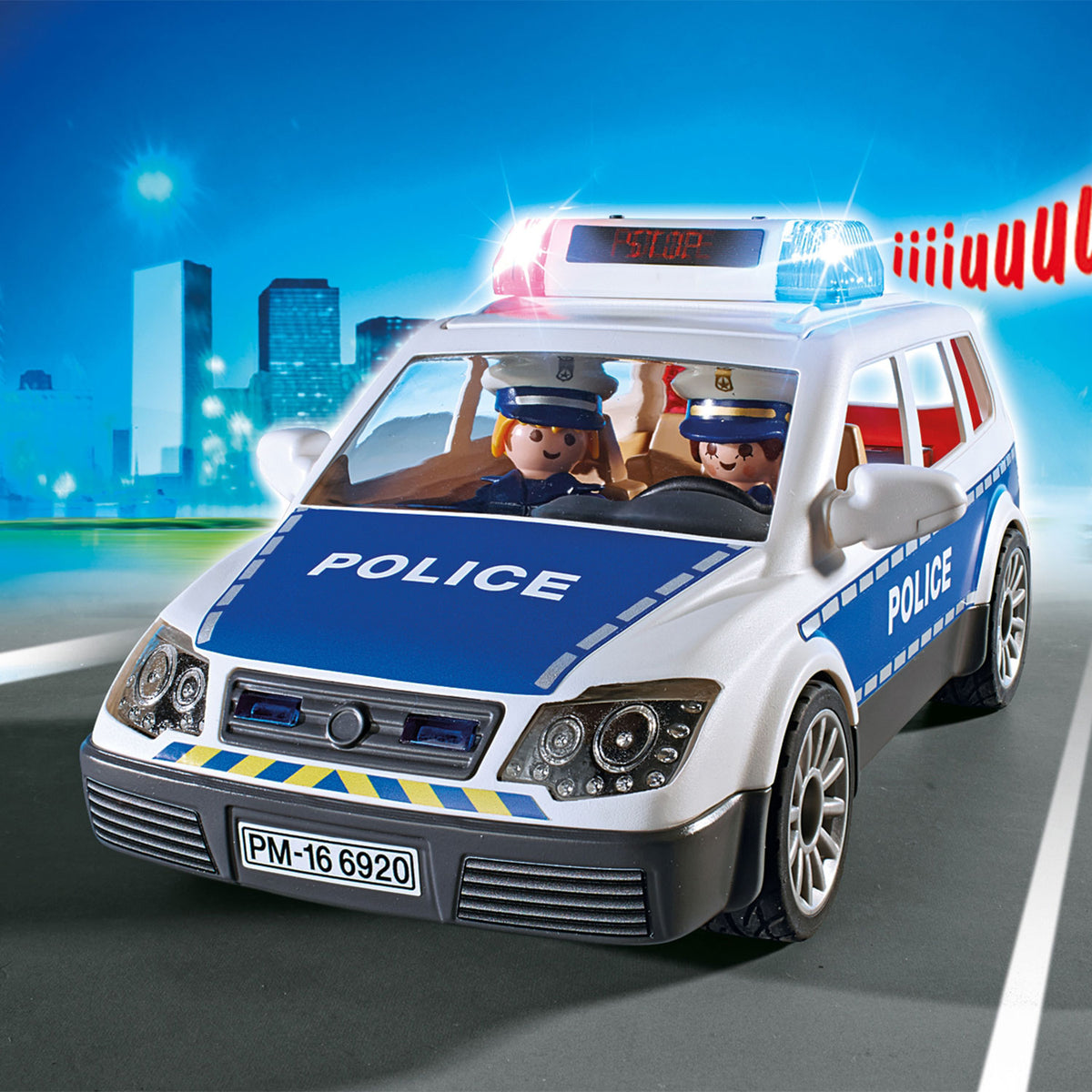 Playmobil City Action Police Patrouille mit Licht und Sound 6920