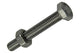 Mack 1019843 - Hahnschraube + Mutter Edelstahl 4 Stück M6x40 | 10 Stück