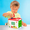 Playmobil 1.2.3. Werkman mit Sorting Garage 70184