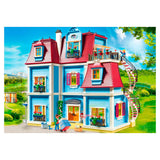 Playmobil-Puppenhaus – großes Herrenhaus – mit Dachterrasse, Wendeltreppe, funktionierender Türklingel und Briefkasten zum Öffnen – 70205 - afbeelding 2