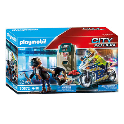 Playmobil City Action Police Motor Streben nach dem Geldrover 70572