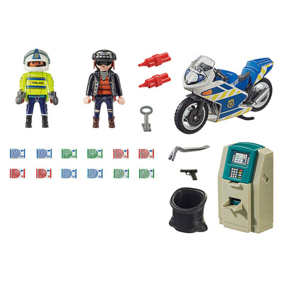 Playmobil City Action Police Motor Streben nach dem Geldrover 70572
