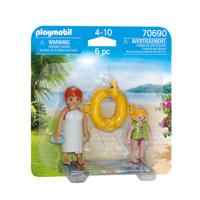 Playmobil Familie Fun Duopack Waterpark Badgasten - 70690