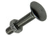 Mack 1019907 - Holzschraube + Mutter Edelstahl 5 Stück M6x30 mm | 10 Stück