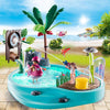 Playmobil Familie Fun Swimming Pool mit Watersplash 70610