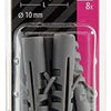 Mack 1017883 - Stopfen Polyethylen 8 Stück 10 mm | 5 Stück