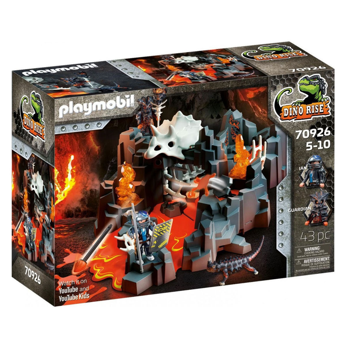 Playmobil -Aufstiegsgarde des Lavabron 70926