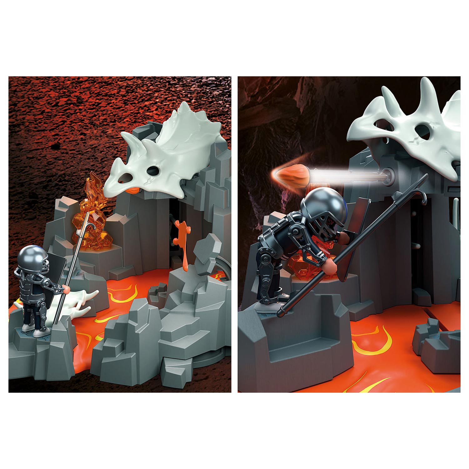 Playmobil -Aufstiegsgarde des Lavabron 70926