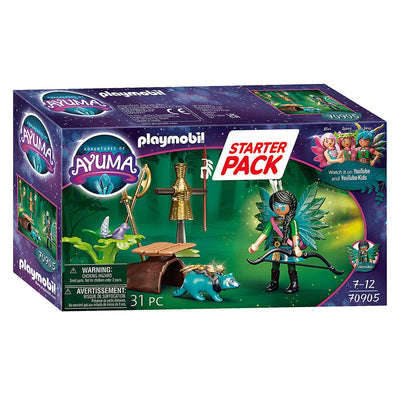 Playmobil Ayuma Starterset Ritterfee mit Waschbär 70905