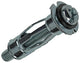 Mack 1017891 - Metall-Hohlwanddübel verzinkt 4 Stück 10 x 37 mm | 5 Stück
