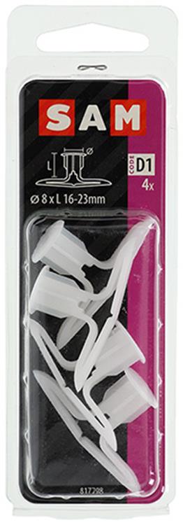 Mack 1017895 - Hohlwanddübel Nylon 4 Stück TC | 5 Stück