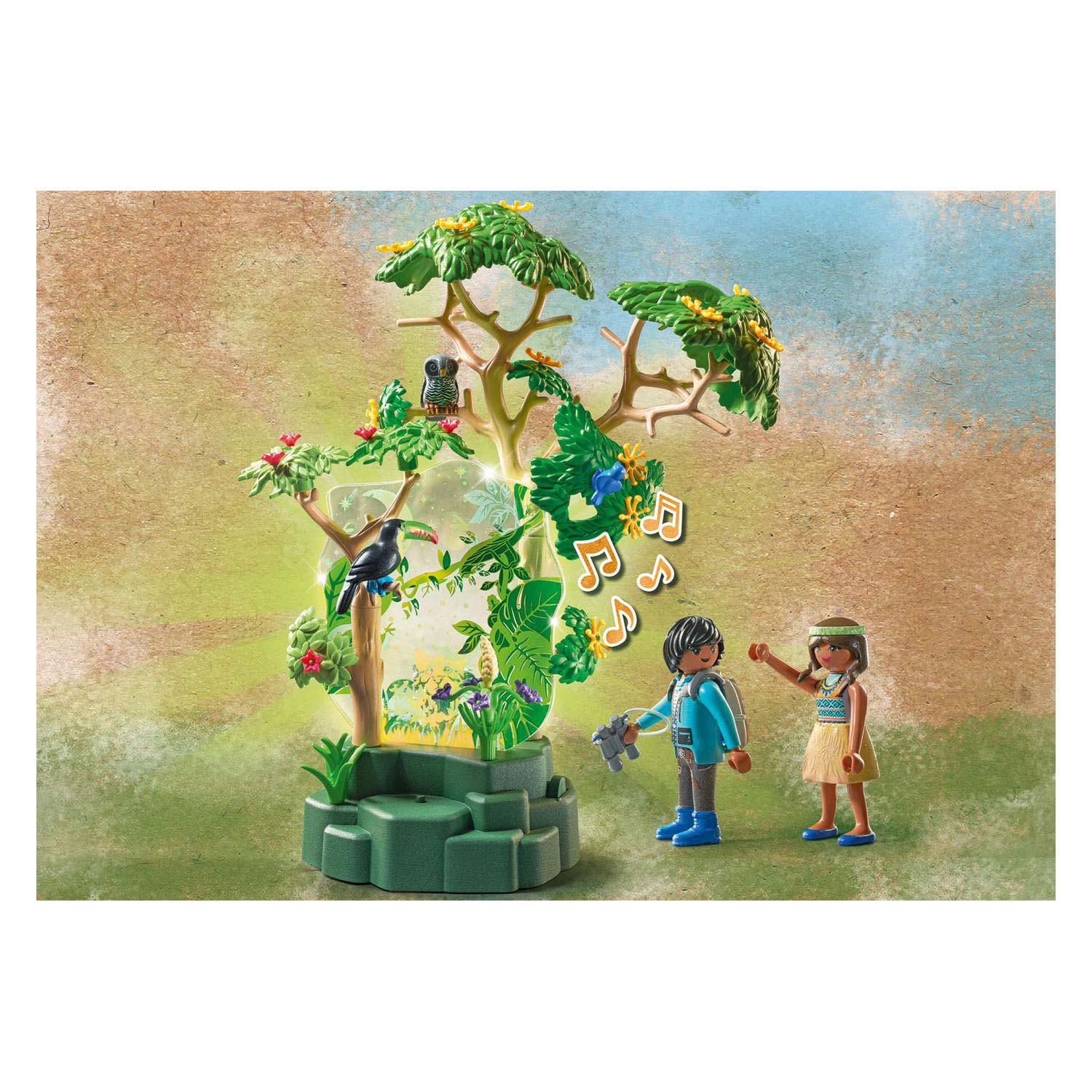 Playmobil Wiltopia Nachtlicht Regenwald 71009