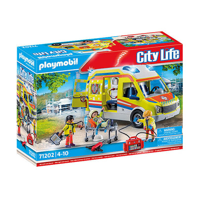 Playmobil City Life Ambulance mit Licht und Klang 71202