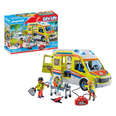 Playmobil City Life Ambulance mit Licht und Klang 71202