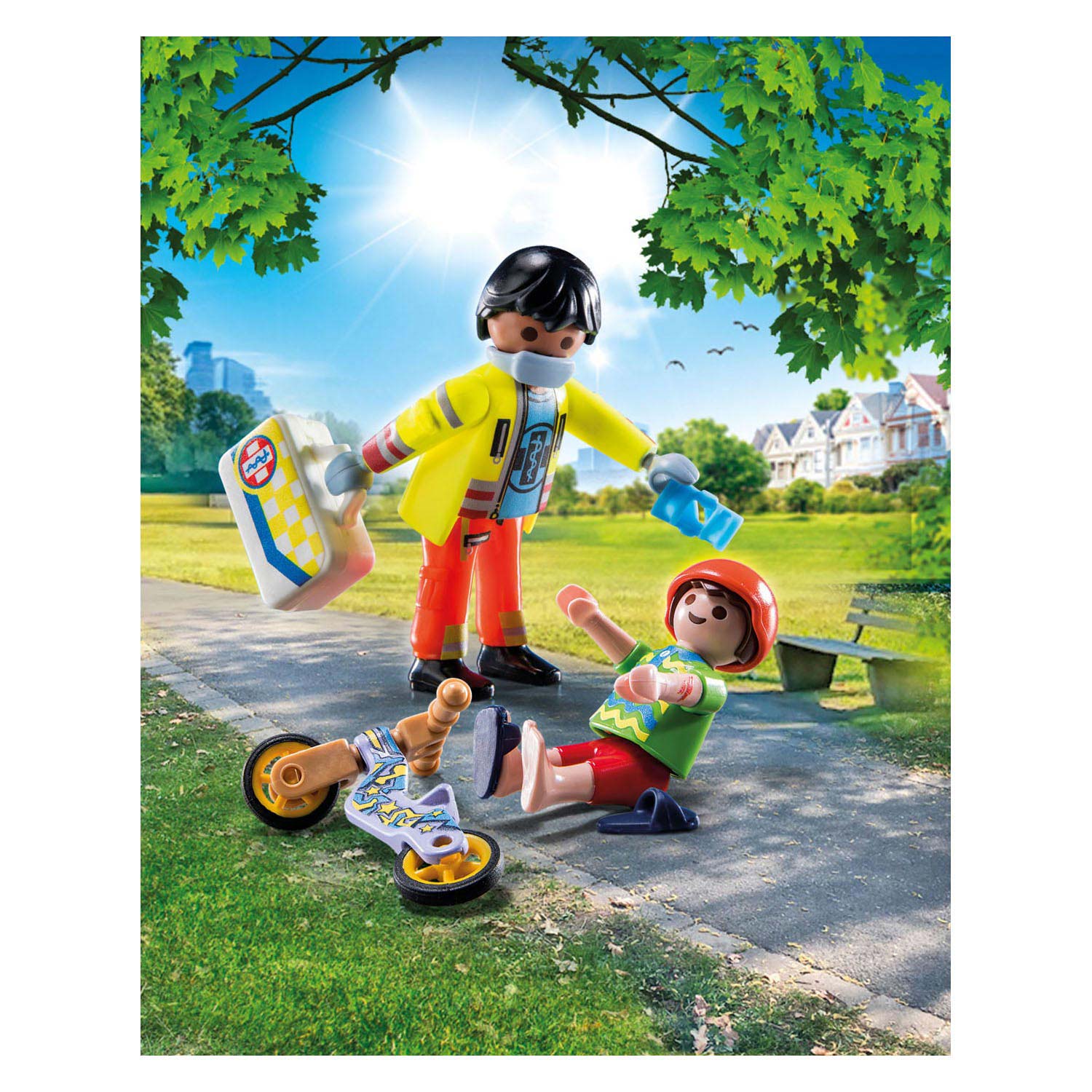 Playmobil City Life Krankenschwester mit Patient 71245