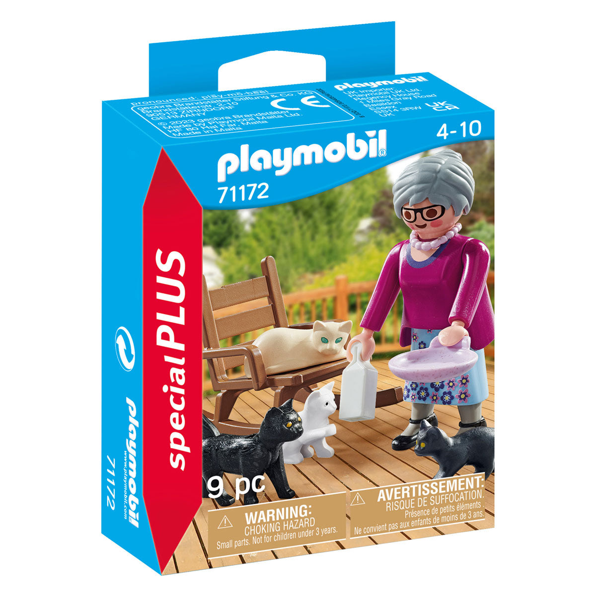 Playmobil -Specials Oma mit Katzen 71172