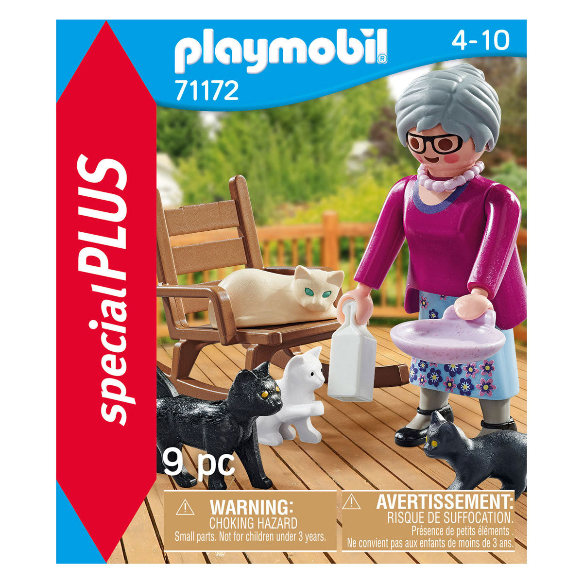Playmobil -Specials Oma mit Katzen 71172