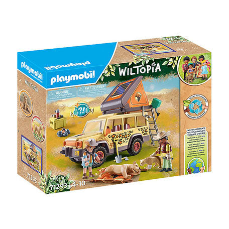 Playmobil Wiltopia mit dem SUV im Leeuwen 7129