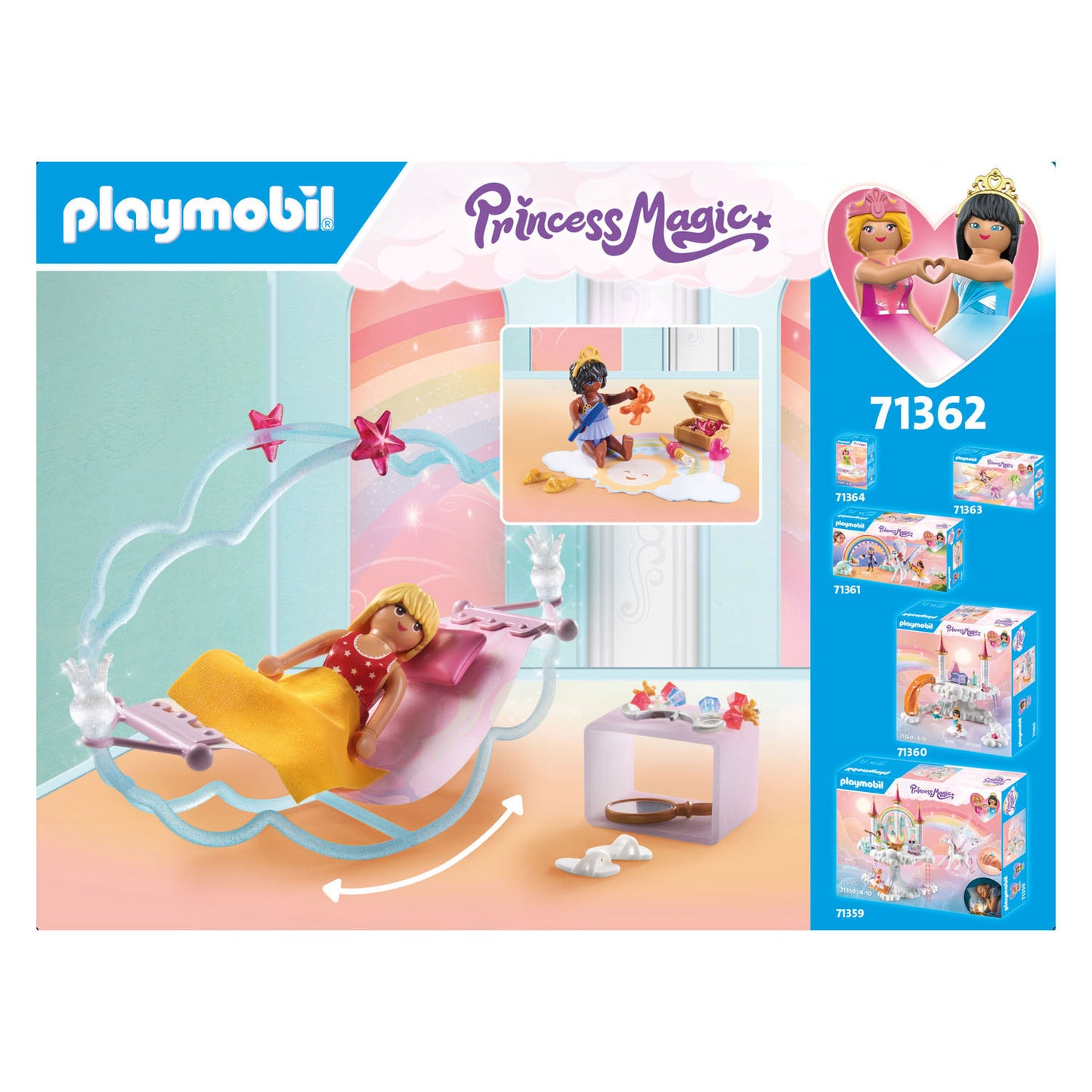 Playmobil -Prinzessin Pajamaparty in den Wolken 71362