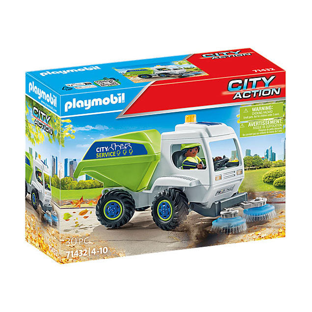 Playmobil City Action Street Sweeper 71432