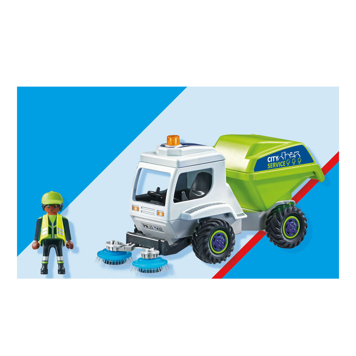 Playmobil City Action Street Sweeper 71432