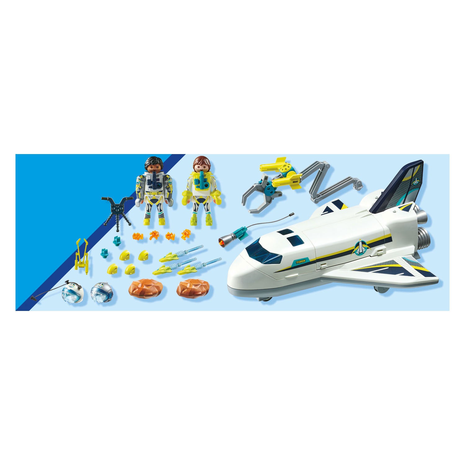Playmobil SpaceVaart Space Shuttle auf Mission Promo Pack 71368
