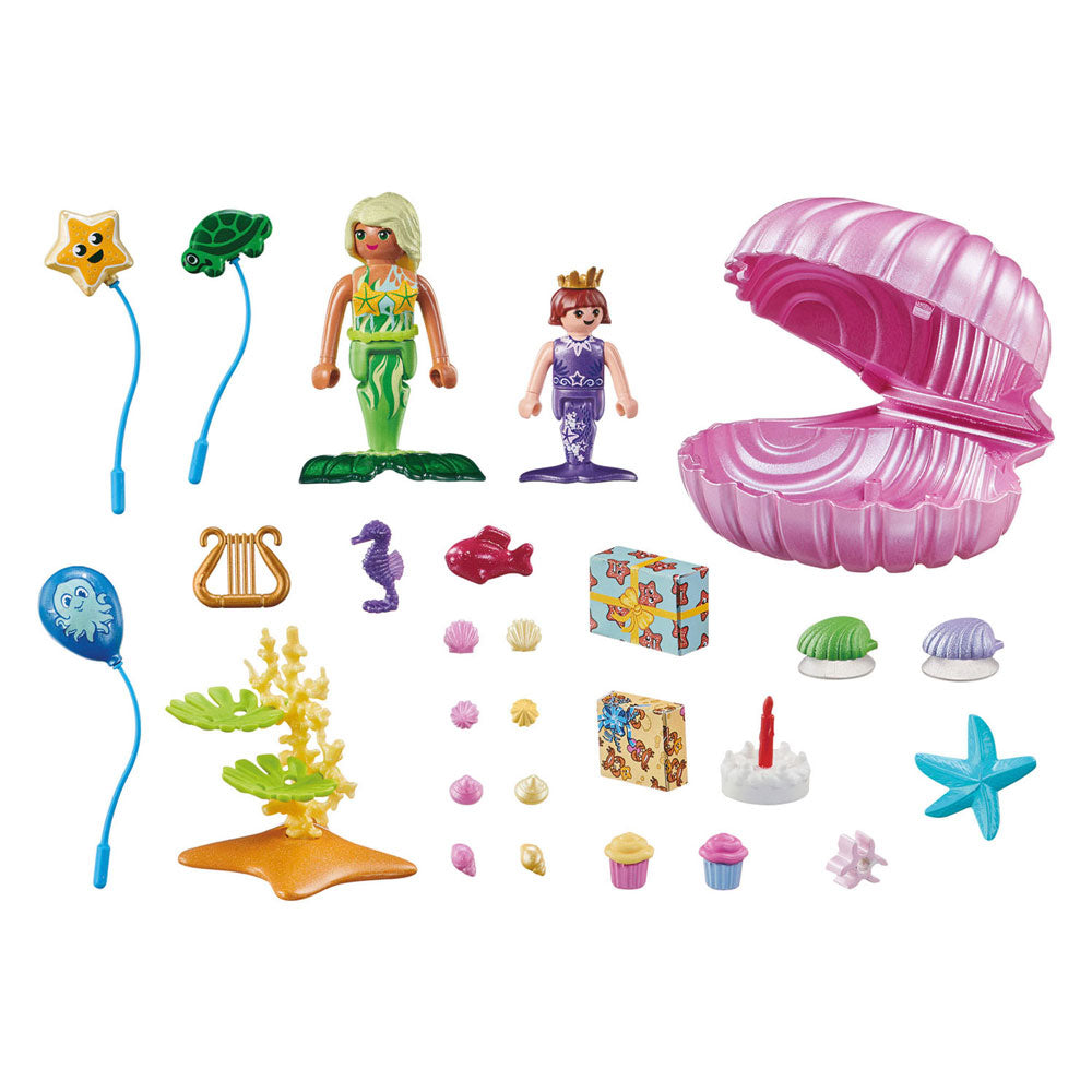 Playmobil Prinzessin Meerjungfrau Geburtstagsfeier 71446