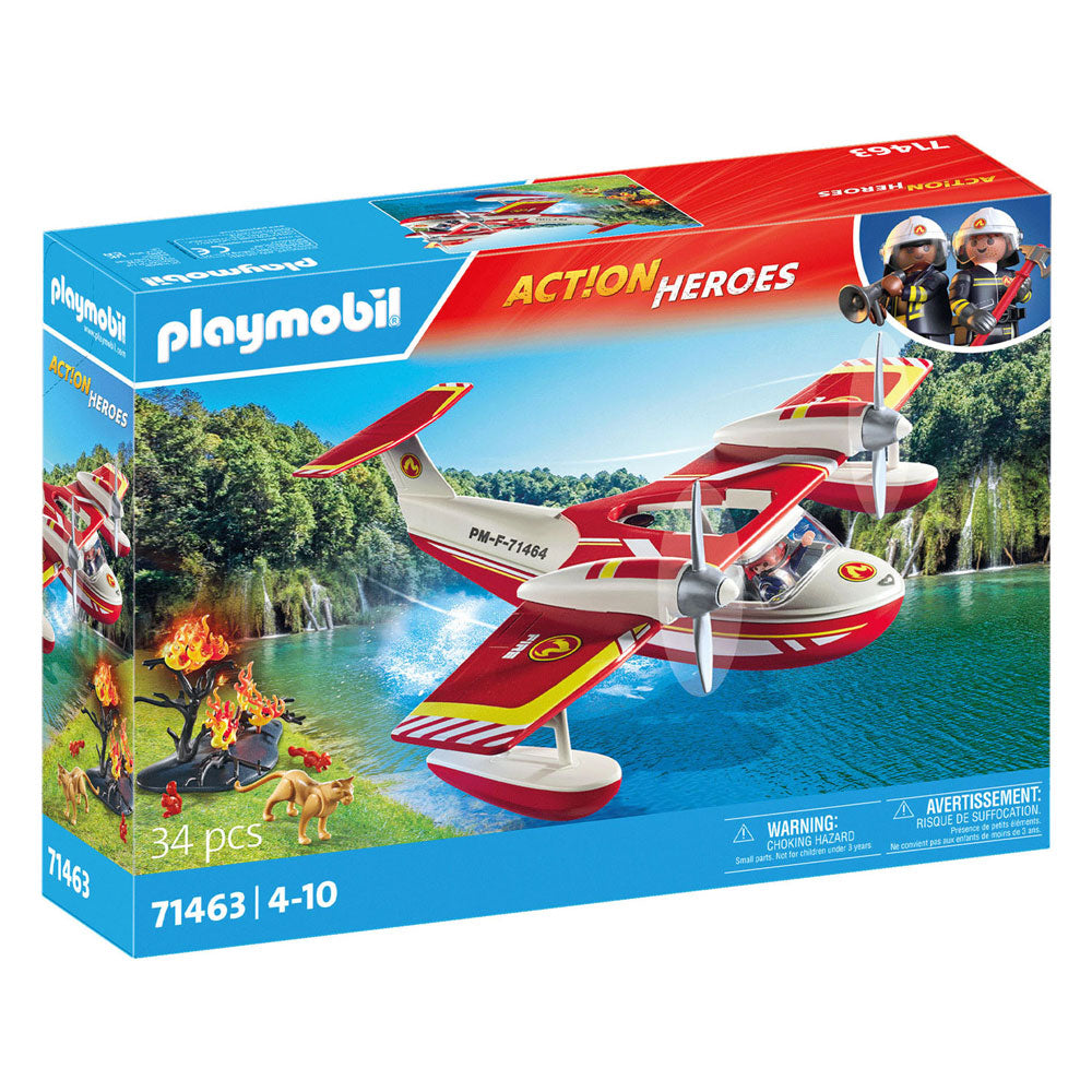 Playmobil Action Heroes Kaminflugzeug mit Löschfunktion 71463