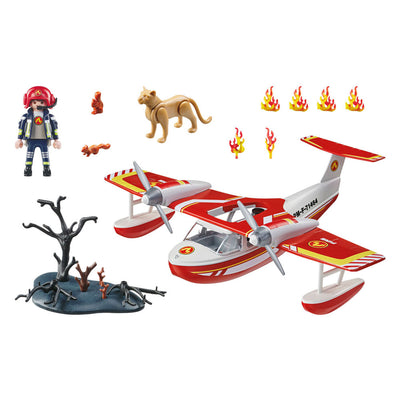 Playmobil Action Heroes Kaminflugzeug mit Löschfunktion 71463