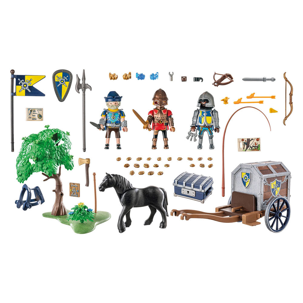 Playmobil Novelmore Raub auf Transportauto