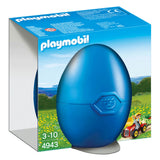 Playmobil Boy mit Kindertraktor in EI 4943 - afbeelding 1