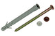 Mack 1017914 - Rahmendübel mit Schraube Polyamid 8 Stück 10 x 115 mm | 5 Stück