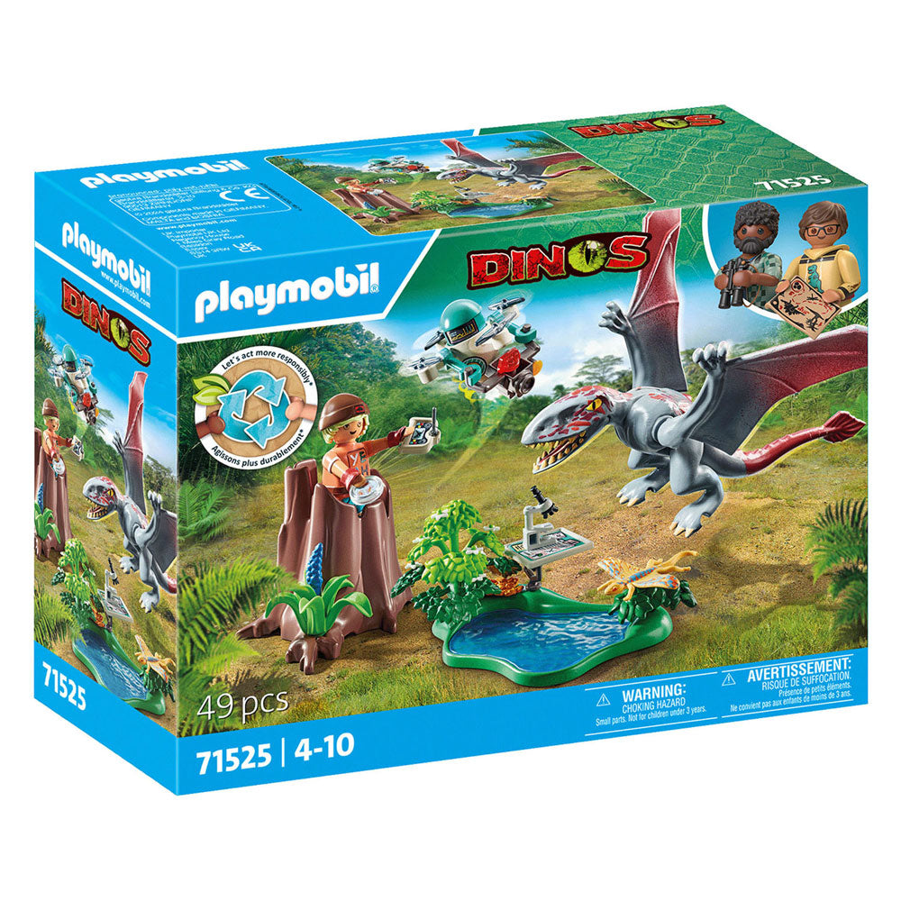 PLAYMOBIL DINOS Beobachtungsposten für Dimorphodon 71525