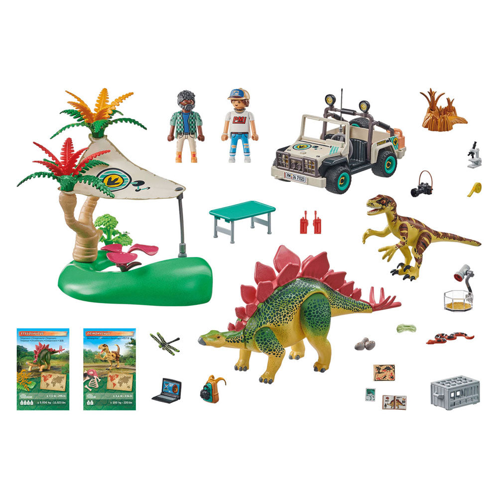 Playmobil -Dinos -Forschungsstation mit Dinosaurier 71523
