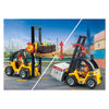 Playmobil My Life Promo Forklift mit Ladung 71528