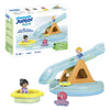 Playmobil Junior Swim Island mit Wasserrutsche 71687