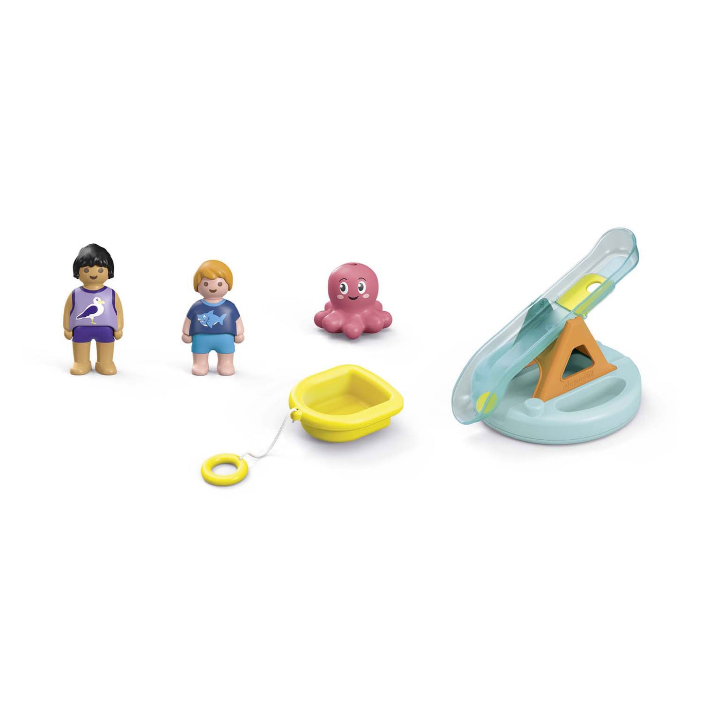 Playmobil Junior Swim Island mit Wasserrutsche 71687