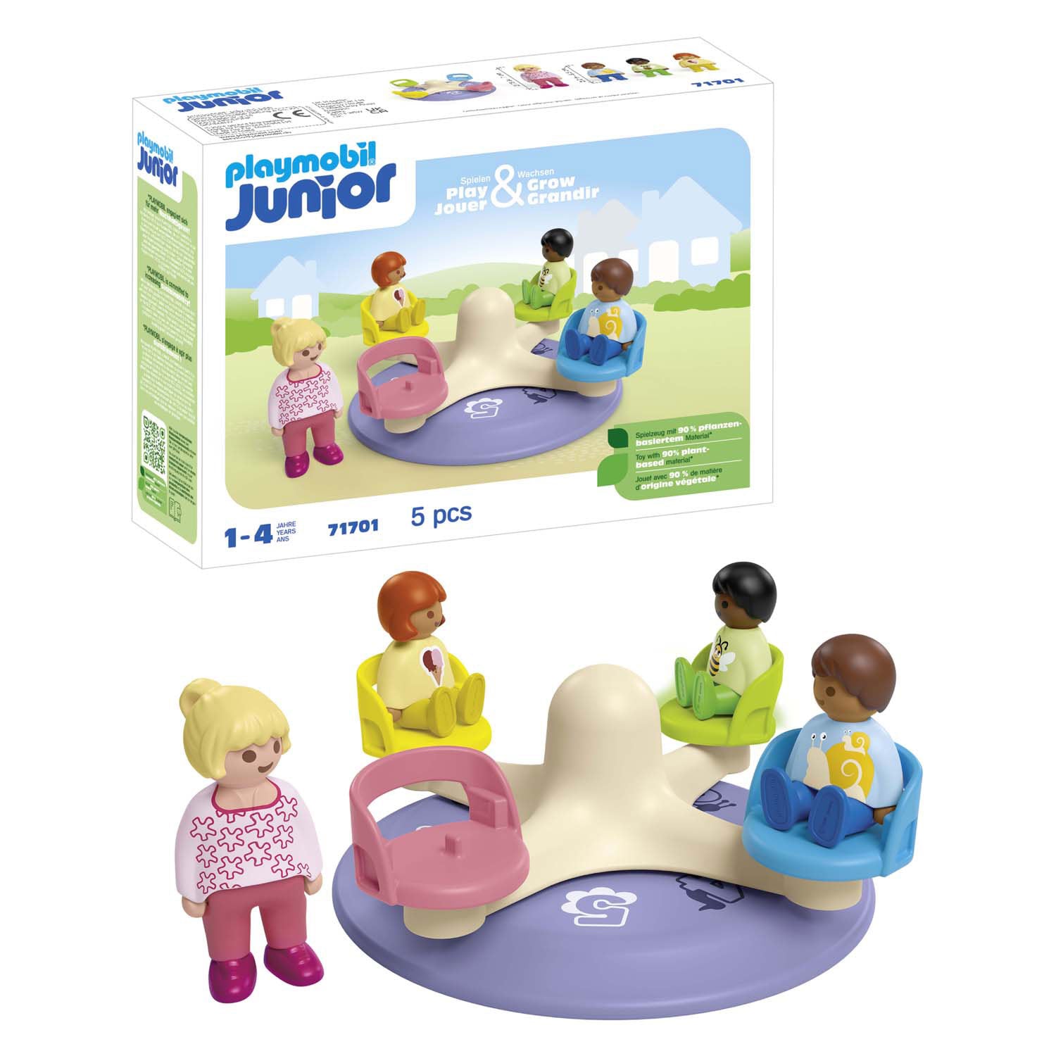 Playmobil Junior Children's Carousel 71701