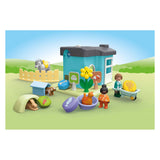 Playmobil 1.2.3. Tierrente mit Fütterungsmaschine 71690 - afbeelding 4