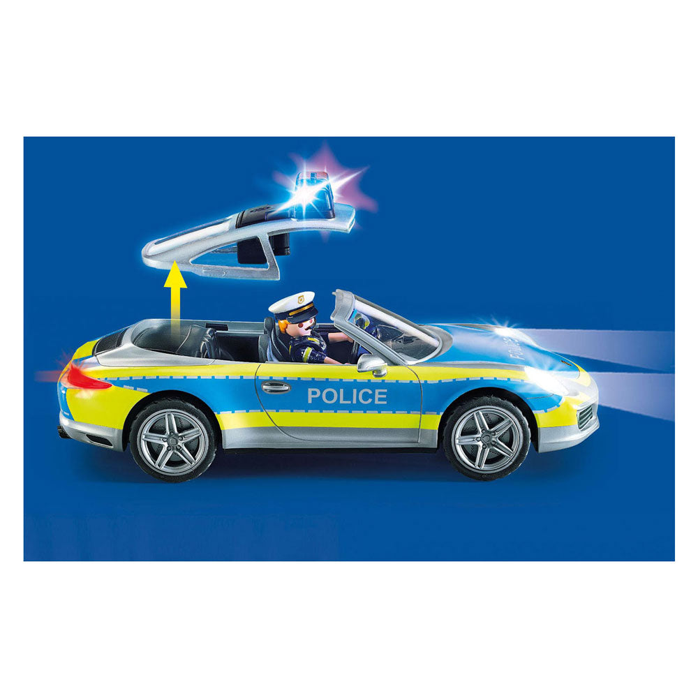 Playmobil Porsche 911 4S Police White 70066