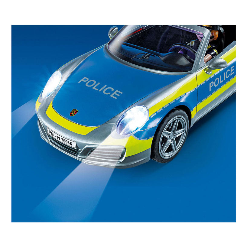 Playmobil Porsche 911 4S Police White 70066