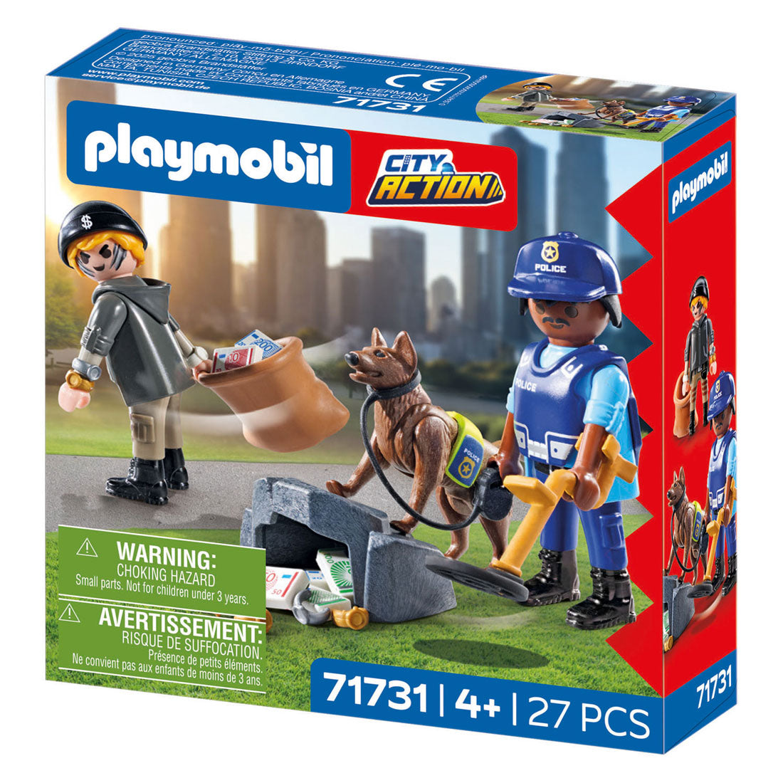 Playmobil 71731 Polizeihund mit BOEF